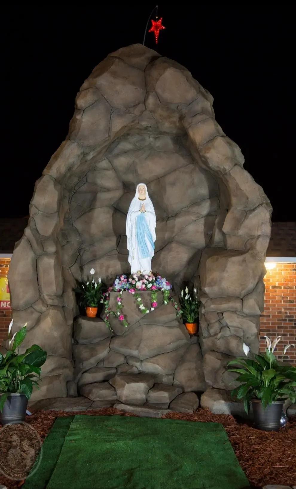Marian Grotto at St. Mary Syro Malabar Catholic Church - Image 2